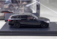 Load image into Gallery viewer, DCM 1:64 Black C63S AMG S205 Wagon Touring Sports Model Diecast Metal Car New Collection
