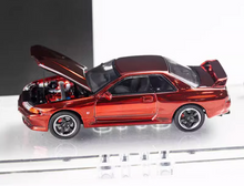 Load image into Gallery viewer, Timetop 1:64 Red JDM Skyline GTR R32 Sports Model Diecast Metal Car New Collection
