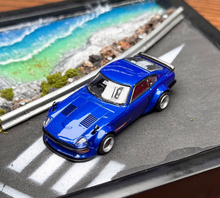 Load image into Gallery viewer, Tarmac 1:64 Midnight Blue Fairlady Z S30 Sports Model Diecast Metal Car New Collection
