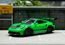 Load image into Gallery viewer, LMLF 1:64 Green 911 992 GT3 RS Racing Sports Model Diecast Metal Car New Collection
