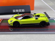Load image into Gallery viewer, U2 1:64 Green Zonda Tricolore Racing Sports Model Diecast Resin Car New Collection

