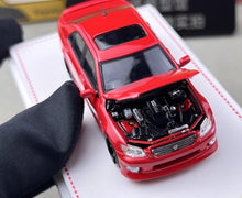 Load image into Gallery viewer, Model1 1:64 Red RS200 SXE10 Altezza Sedan Sport Model Diecast Metal Car New Collection
