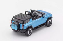 Load image into Gallery viewer, GCD 1:64 Blue Hummer EV ORV SUV Sports Model Diecast Metal Car New
