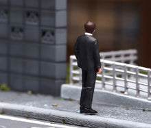 Load image into Gallery viewer, 1:64 Painted Figure Model Miniature Resin Diorama Business Man Woman Suit Set
