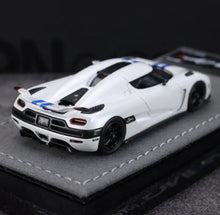 Load image into Gallery viewer, GRYNING 1:64 White Agera R Racing Sports Model Diecast Resin Car New Collection
