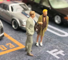 Load image into Gallery viewer, 1:64 Painted Figure Mini Model Miniature Resin Diorama Lady Gentleman Man Street
