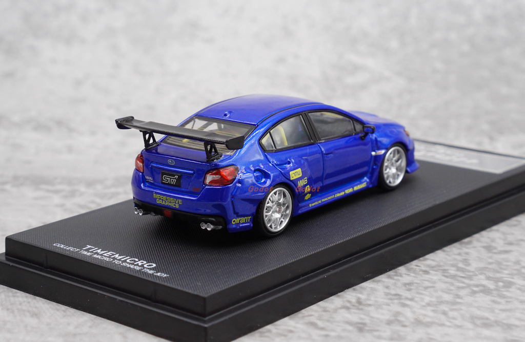TM 1:64 JDM Subaru Impreza WRX STI 11th Racing Sports Model