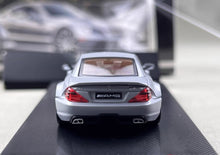 Load image into Gallery viewer, GUM 1:64 Gray SL65 AMG R230 Coupe Sports Model Diecast Metal Car New Collection
