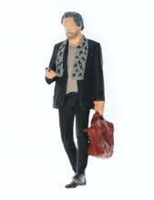 Load image into Gallery viewer, 1:64 Painted Figure Mini Model Miniature Resin Diorama Boss Suits Business Man
