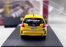 Load image into Gallery viewer, SW 1:64 JDM Spoon Fit Jazz GE8 RS Racing Sports Model Diecast Metal Car New Collection
