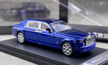 Load image into Gallery viewer, SW 1:64 Blue Phantom VII 7 Luxury Sedan Sports Model Diecast Metal Car New Collection

