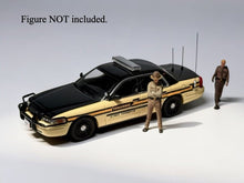 Load image into Gallery viewer, Rollin 1:64 Tennessee TNSP Police CROWN VICTORIA CV Model Diecast Metal Car
