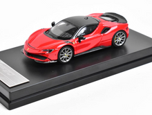 Load image into Gallery viewer, SH 1:64 Red Novitec SF90 Hard Top Racing Sports Model Diecast Metal Car New Collection
