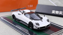 Load image into Gallery viewer, U2 1:64 White Zonda Tricolore Racing Sports Model Diecast Resin Car New Collection
