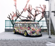 Load image into Gallery viewer, Liberty 1:64 T1 Camper Van Sunflower Kombi Sports Model Diecast Metal Car New
