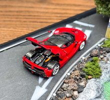 Load image into Gallery viewer, SB 1:64 Red F150 Carbon Hard Top Racing Sports Model Diecast Metal Car New Collection
