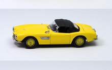 Load image into Gallery viewer, GFCC 1:64 Yellow 1957 507 Soft Top Classic Sport Model Diecast Metal Car New Collection
