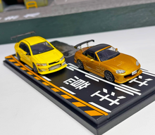 Load image into Gallery viewer, 1:64 JDM Comic Initial D Miata MX5 Evo7 Lancer Model Diecast Metal Car New
