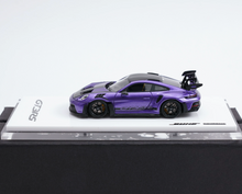 Load image into Gallery viewer, 1:64 SUHE Purple 911 GT3 RS Sports Model Diecast Resin Car New Collection
