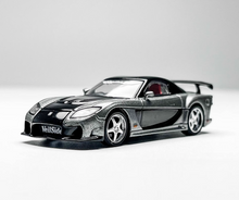 Load image into Gallery viewer, Minigt 1:64 Gray RX7 Veilside Fortune 7 Sports Model Diecast Metal Car New Collection
