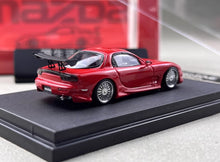 Load image into Gallery viewer, Mortal 1:64 Red RX-7 FD Veilside Sports Model Diecast Metal Car New Collection
