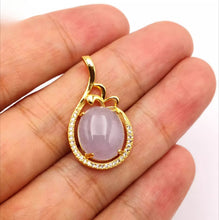 Load image into Gallery viewer, Nature Jade Water Drop Pendant Necklace Gift Jewelry charm Blessing Lucky New b
