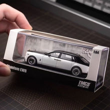 Load image into Gallery viewer, Banana 1:64 Black White Phantom VIII Centenary Model Diecast Metal Car New Collection
