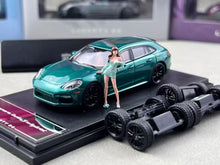 Load image into Gallery viewer, Liberty 1:64 Green Panamera Turbo S Figure Sports Model Diecast Metal Car New Collection
