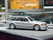 Load image into Gallery viewer, Mortal 1:64 Silver S124 MODEII EVO2 Sports Wagon Model Diecast Metal Car New Collection

