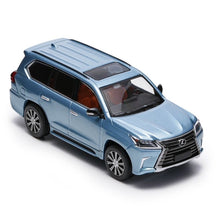 Load image into Gallery viewer, Masdi 1:64 Ice Blue LX570 Luxury ORV SUV Sports Model Diecast Metal Car New Collection
