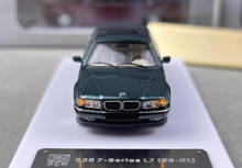 Load image into Gallery viewer, DCM 1:64 Green 1998-01 E38 L7 728il Luxury Sedan Model Diecast Metal Car New Collection

