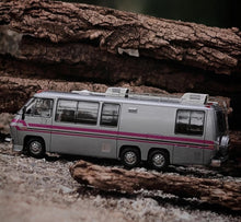 Load image into Gallery viewer, MK 1:64 Pink APA GMC Motor Home Road Trip RV Van Model Diecast Resin Car New Collection

