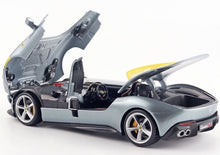 Load image into Gallery viewer, Bburago 1:24 Silver Monza SP1 Racing Sports Model Toy Diecast Metal Car BN
