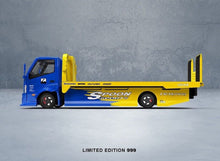 Load image into Gallery viewer, TM 1:64 H300 Flatbed Transport Trailer Truck Sports Model Diecast Metal Car
