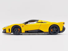 Load image into Gallery viewer, Bburago 1:24 Yellow F80 Racing Sports Open Model Diecast Metal Car New Collection
