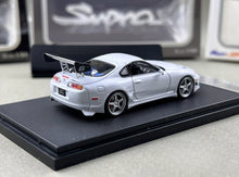 Load image into Gallery viewer, FS 1:64 White Supra A80 Targa Convertible Sports Model Diecast Metal Car New Collection
