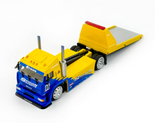 Load image into Gallery viewer, SH 1:64 KamaZ Spoon Sports Flatbed Tow Truck Model Diecast Metal Car New Collection

