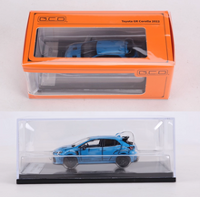 Load image into Gallery viewer, GCD 1:64 Blue GR Corolla Hatchback Sports Model Diecast Metal Car New Collection
