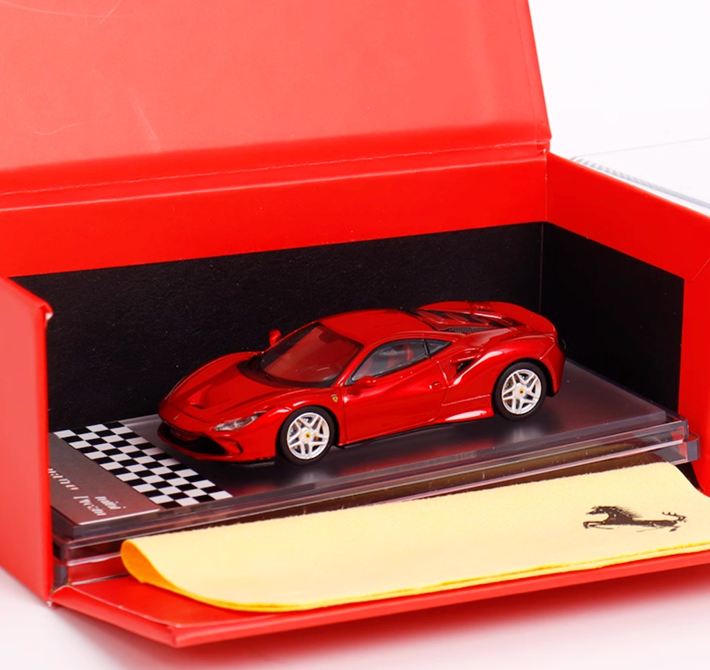 Mini Dream 1:64 F8 Tributo Super Racing Sports Model Diecast