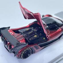 Load image into Gallery viewer, LMF 1:64 Red Carbon Devel 16 Racing Sports Model Diecast Metal Car New Collection
