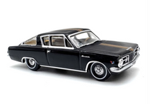 Load image into Gallery viewer, 1:87 Black Chrysler Plymouth Coupe Sports Classic Model Diecast Metal Car New Collection

