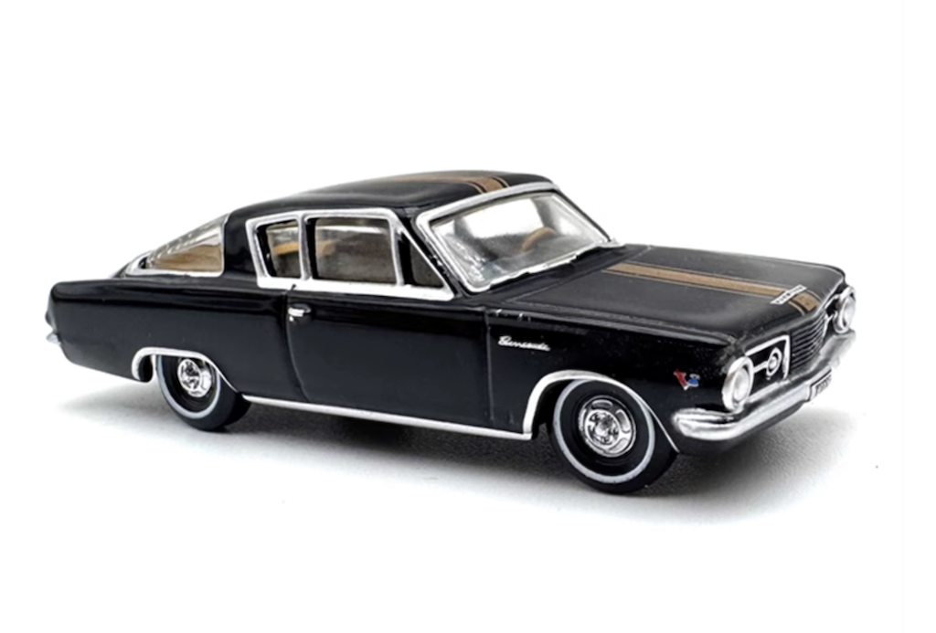 1:87 Black Chrysler Plymouth Coupe Sports Classic Model Diecast Metal Car New Collection