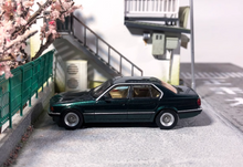 Load image into Gallery viewer, DCM 1:64 Green E32 7 Series 735i Classic Sedan Model Diecast Metal Car New
