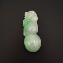 Load image into Gallery viewer, Nature Jade Gourd Pendant Necklace Gift Jewelry charm Blessing Lucky Wealth new
