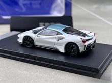 Load image into Gallery viewer, SH 1:64 White 488 Pista Novitec Sports Model Diecast Metal Car New Collection
