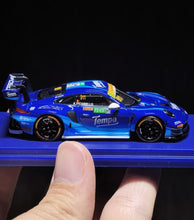 Load image into Gallery viewer, AR 1:64 Blue 911 GT3 R 2025 Macau #911 Sports Model Diecast Metal Car New Collection
