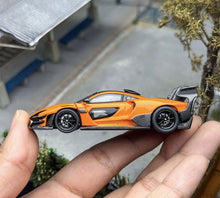 Load image into Gallery viewer, CM 1:64 Orange Senna GTR Racing Sports Model Diecast Metal Car New Collection
