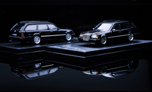 Load image into Gallery viewer, Mortal 1:64 S124 E300 Wagon Roof Bike Classic Model Diecast Metal Car New
