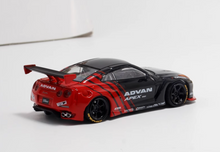 Load image into Gallery viewer, Fuji 1:64 JDM Advan GTR R35 Pandem Rocket Bunny Model Diecast Metal Car New Collection
