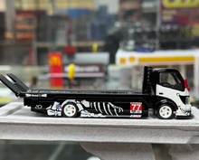 Load image into Gallery viewer, CC 1:64 Dinosaur H300 Custom Tow Flatbed Truck Model Diecast Metal Car New Collection
